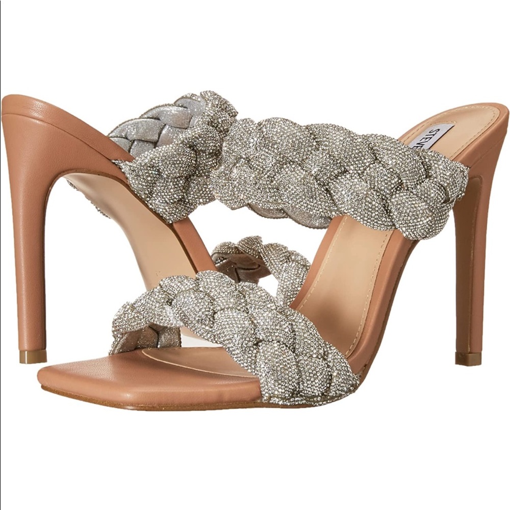 Steve Madden Women's Kenley Braided Heeled Sandal